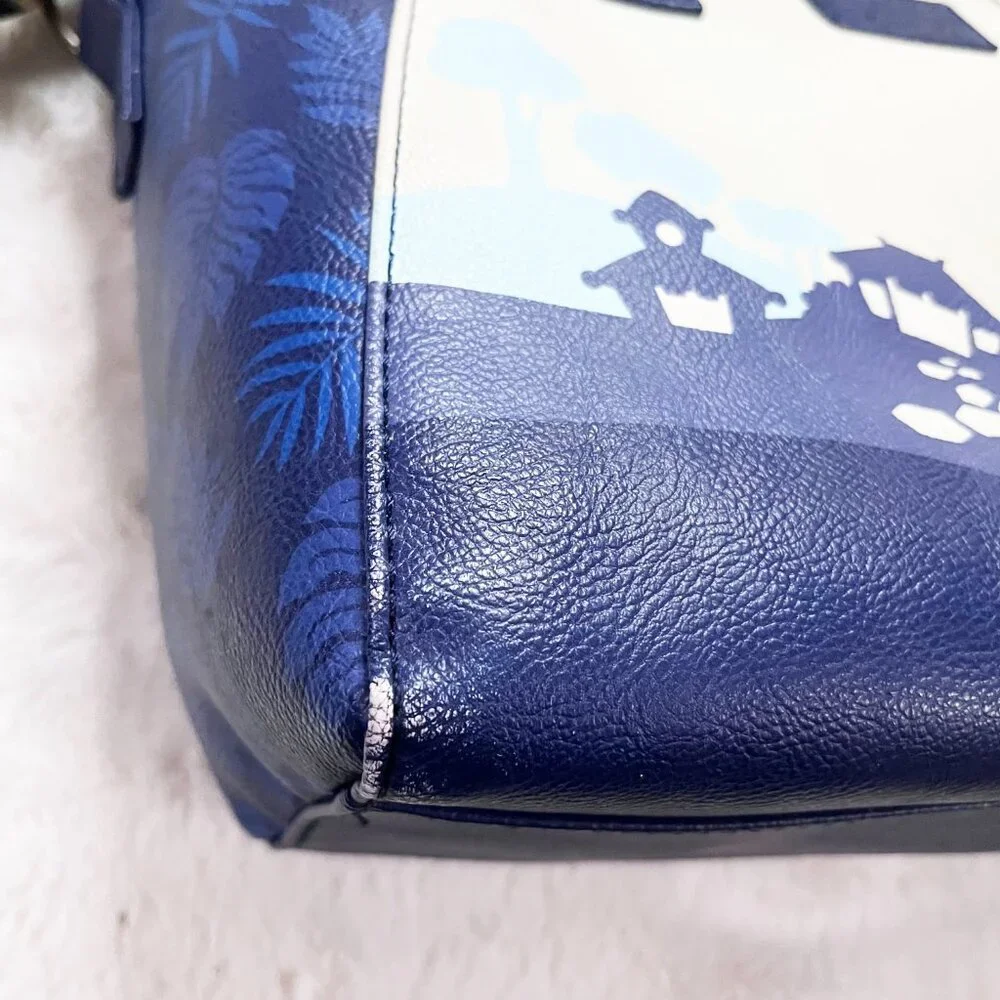 Loungefly Disney Lilo‎ And Stitch Dark Blue Satchel Bag